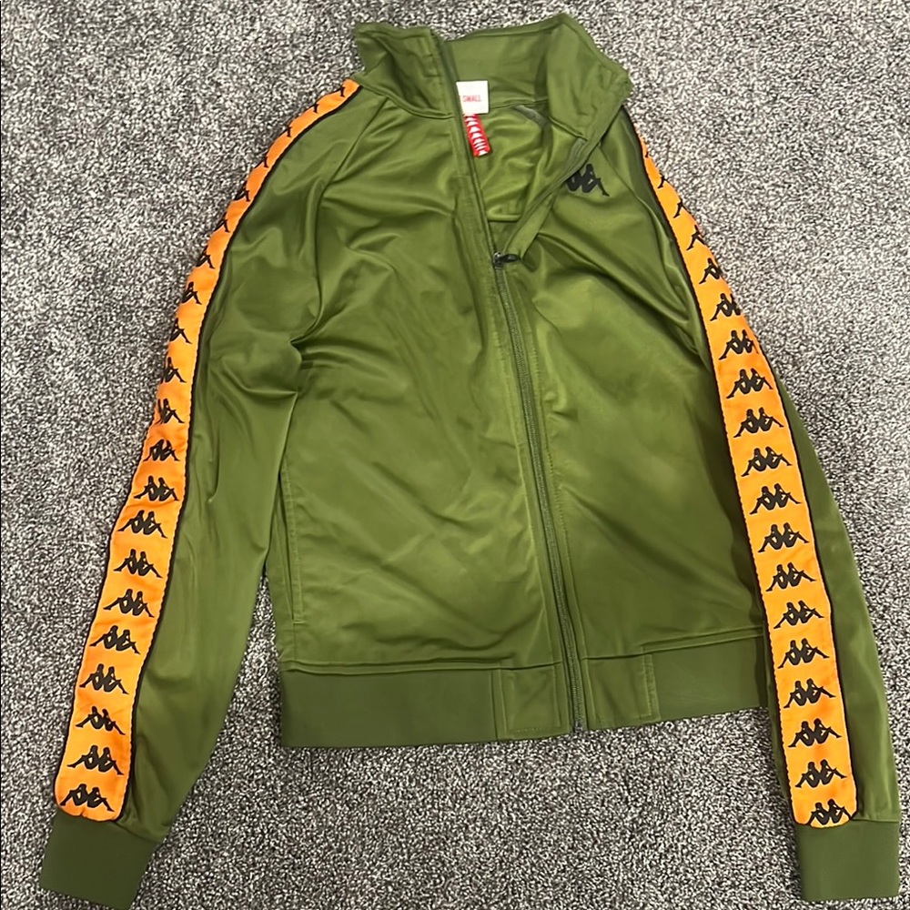 Kappa men’s Green Track Jacket